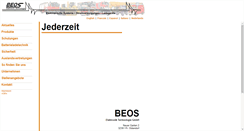 Desktop Screenshot of beos-elektronik.de